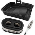 Air Filter Cover with F6TC Spark Plug for Lawn Mower Small Engine