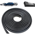 10m U-Shape Car Door Edge Seal Protector Strip Black No Glue Needed
