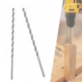 2x Extra Long HSS Twist Drill Bits 4mm x 200mm Straight Shank