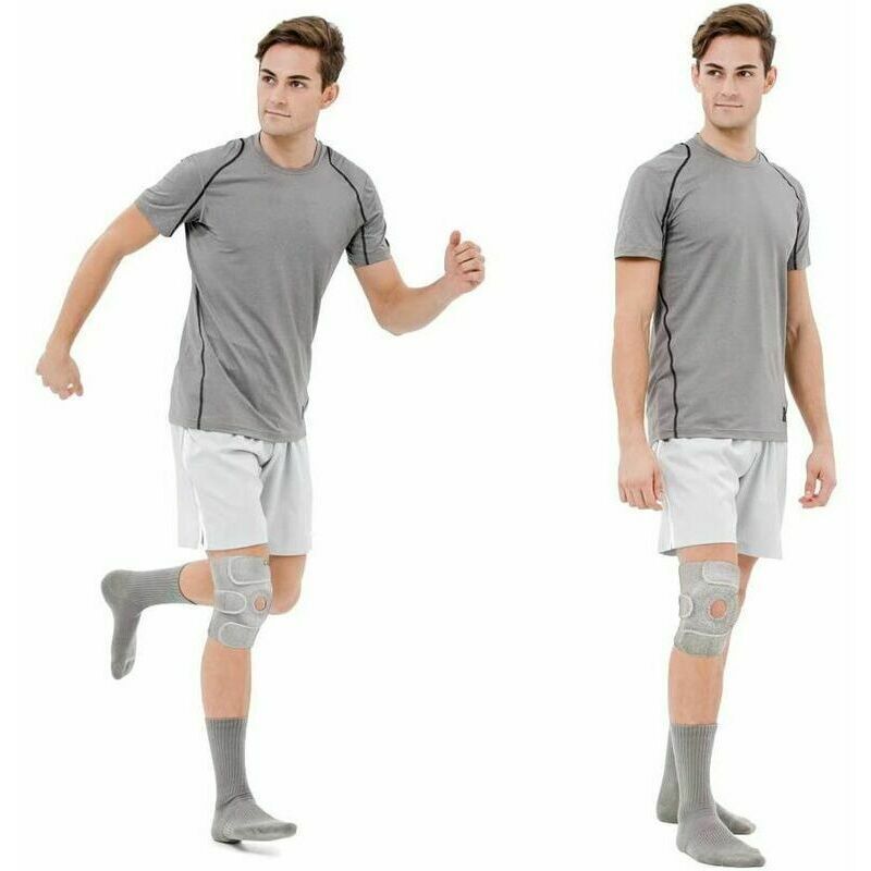 Adjustable Knee Support Brace with Patella Stabiliser Compression Sleeve