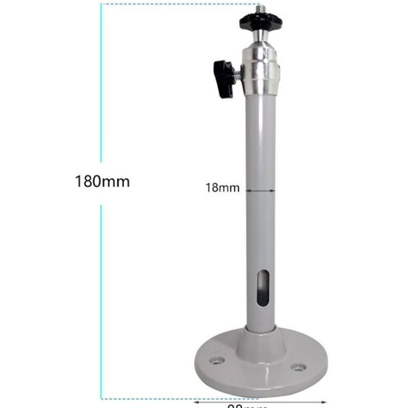 Aluminium Projector Ceiling Wall Mount Bracket 360 Rotation 90 Tilt