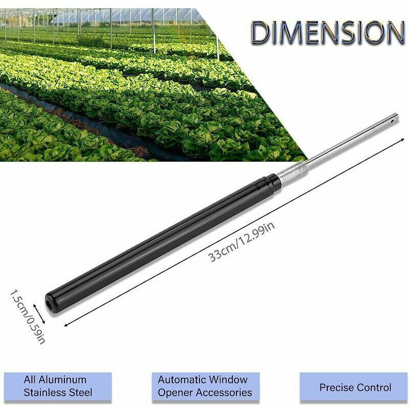 Greenhouse Automatic Window Opener Gas Spring Replacement High Sensitivity