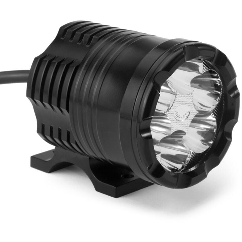 2x Motorcycle LED Auxiliary Spot Lights Driving Lamps for 4X4 ATV Road