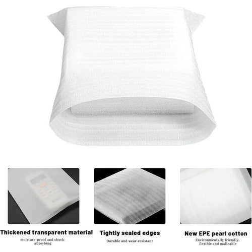100x Foam Packing Sheets for Moving Boxes Dishes Plates Glasses