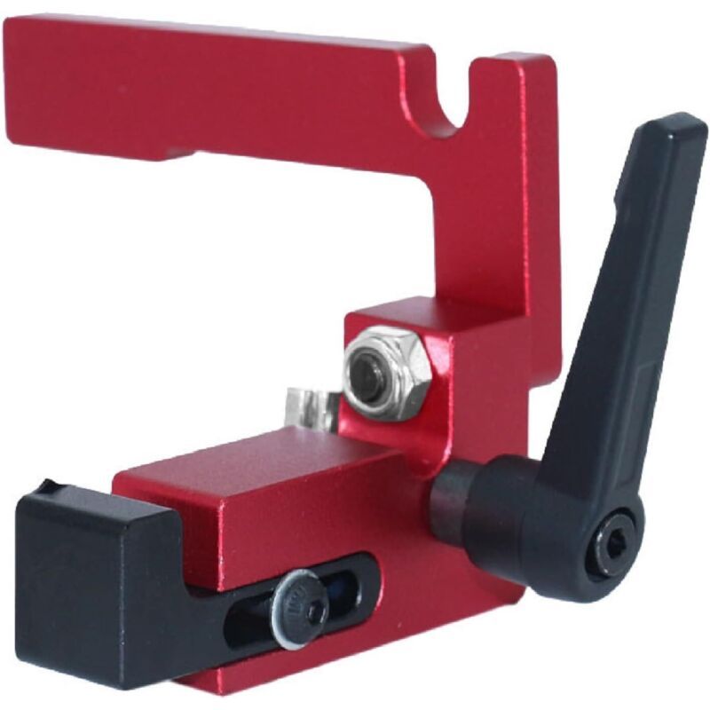 Aluminium Guide Rail Stop Type 75 Mitre Track Limiter for Carpentry
