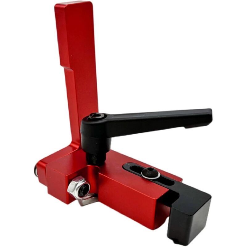 Aluminium Guide Rail Stop Type 75 Mitre Track Limiter for Carpentry