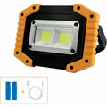 30W Rechargeable LED Work Light 2000LM COB USB Floodlight Camping 3 Modes