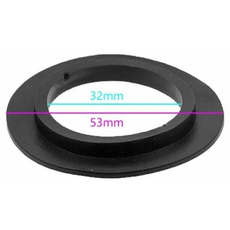 5x Rubber Lip Seals for Bathtub Basin Drain Strainer Waste Gaskets