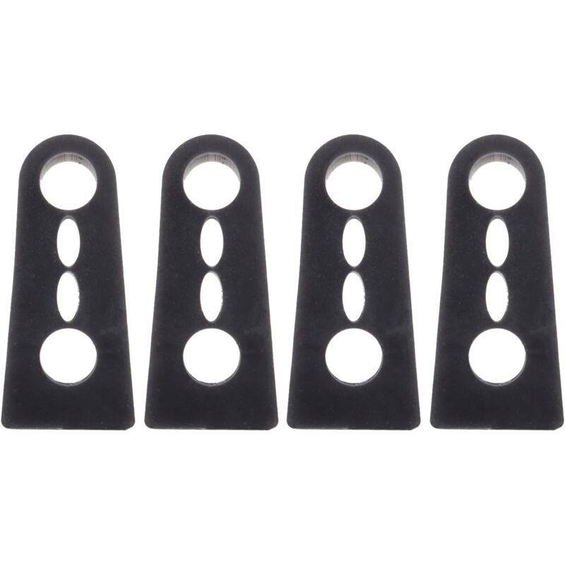 4x Car Door Noise Dampers Silent Rubber Buffers for Lada Vehicles