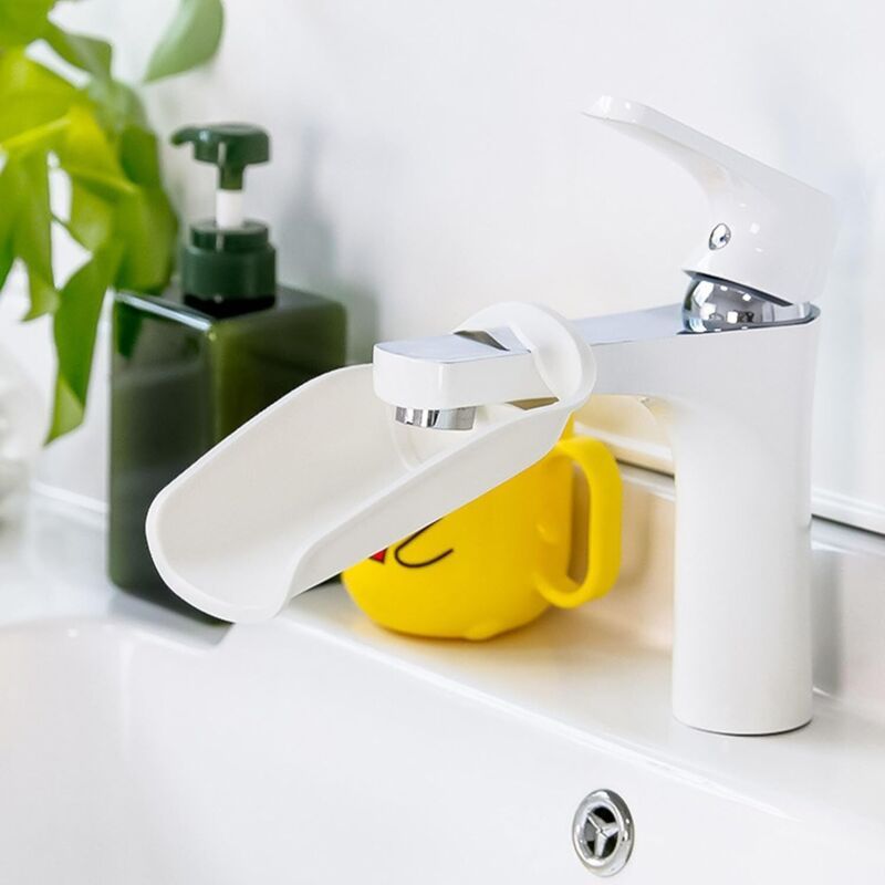 3x Kids Tap Extenders Plastic Faucet Extension for Toddler Hand Washing