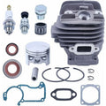 Piston and Cylinder Kit with Decomp Valve Spark Plug for Stihl 026 MS260