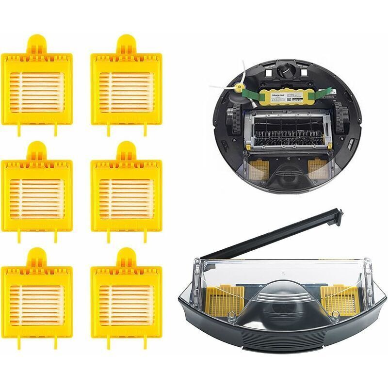 Replacement Kit for iRobot Roomba 700 Series 760 770 780 790 Brushes Filters