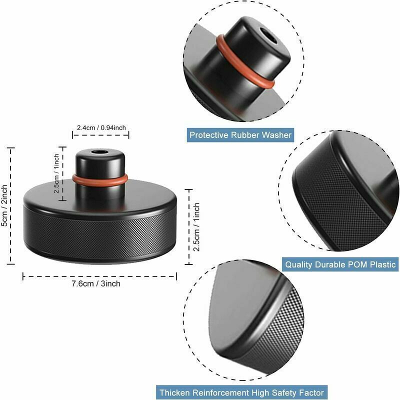 Jack Pad Adapter Kit for Tesla Model 3 with Storage Bag Lifting Points