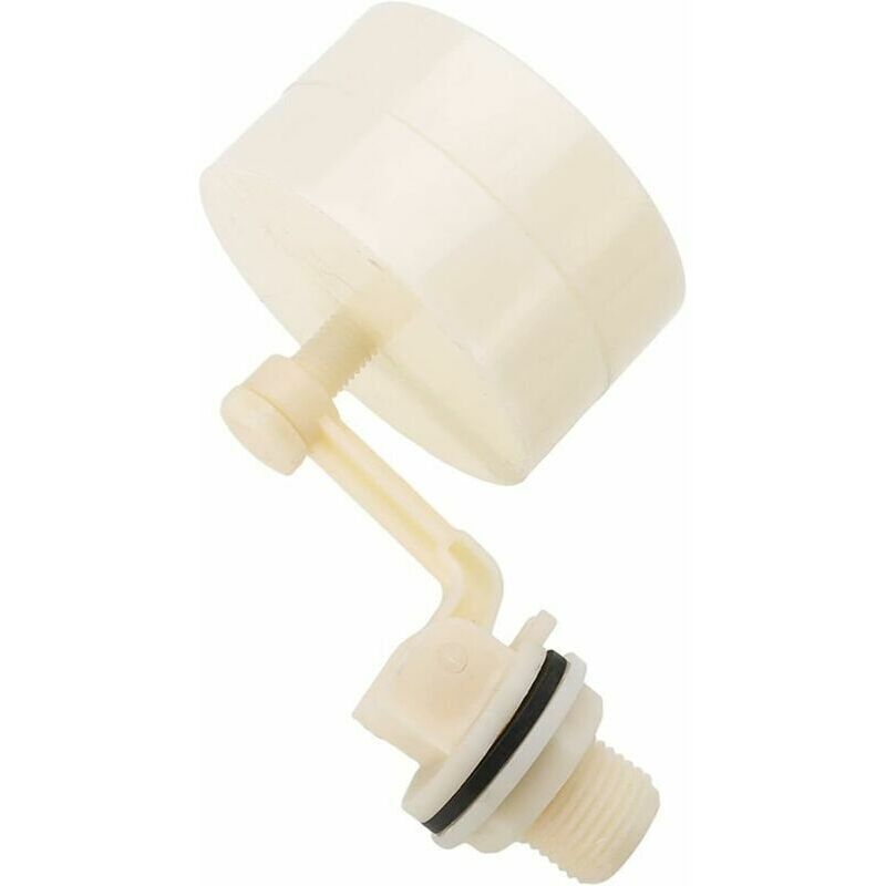 Automatic Float Valve Water Level Controller 0.5in Thread ABS Tank Trough