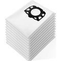 10 Pack Fleece Filter Bags for Karcher WD4 WD5 WD6 MV4 MV5 MV6 Wet Dry Vac