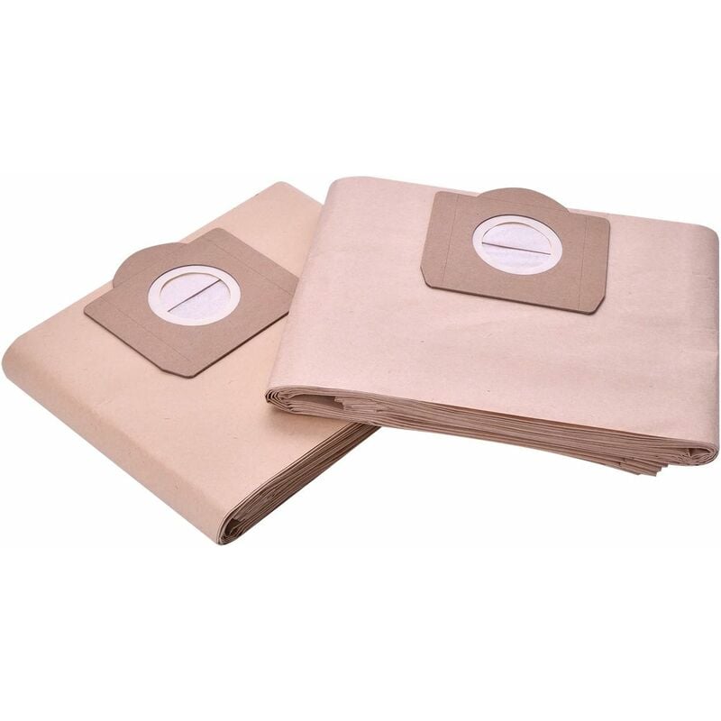 10x Paper Vacuum Bags for Karcher WD3 WD3P 6.959-130.0 A2201 A2204 A2504