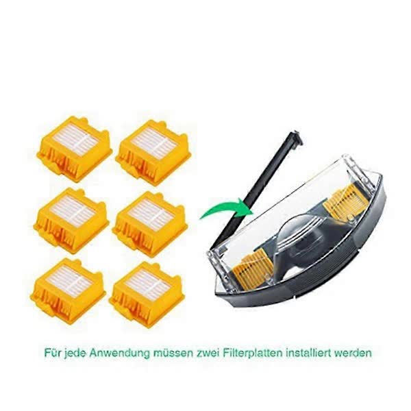 iRobot Roomba 700 760 770 780 Brushes Beater Side Brush HEPA Spare Kit