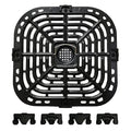 Replacement Grill Plate for Instant Vortex 6QT Air Fryer with Rubber Pads