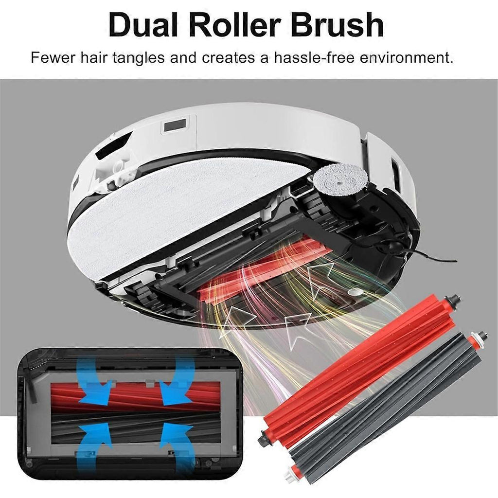 Roborock S8 MaxV Ultra Main Brush + Side Brush Replacement Parts