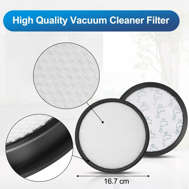 HEPA Filter for Rowenta Silence Force Cyclonic RO76XX Model Vacuum Cleaner, Replacement Filter System Accessory ZR903701