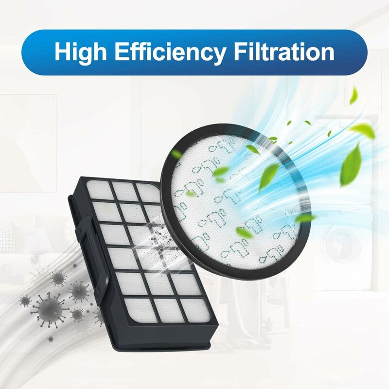 HEPA Filter for Rowenta Silence Force Cyclonic RO76XX Model Vacuum Cleaner, Replacement Filter System Accessory ZR903701