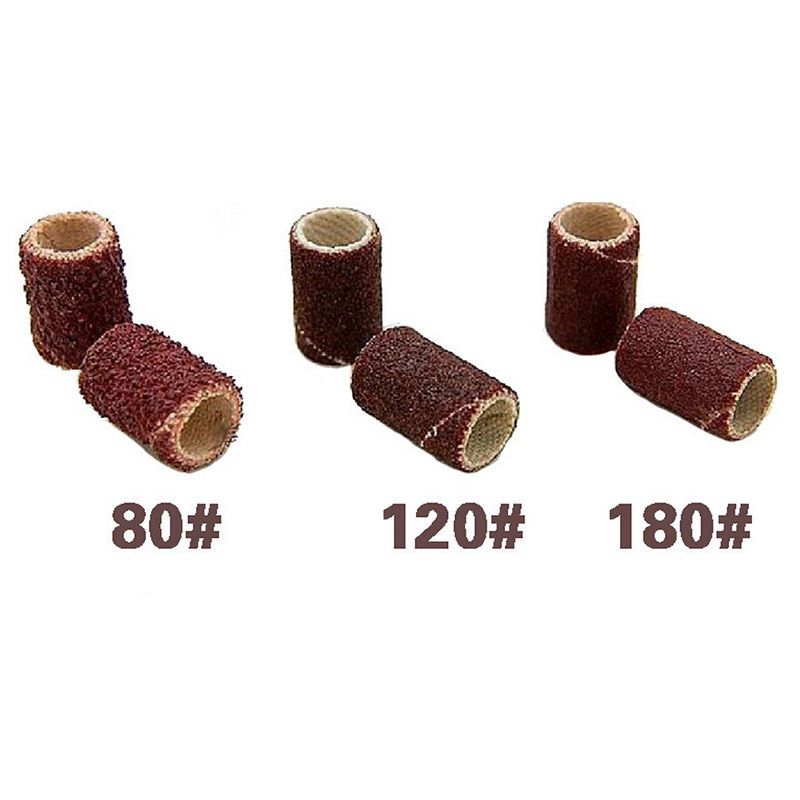 80/120/180 Grit Sanding Belt for Electric File