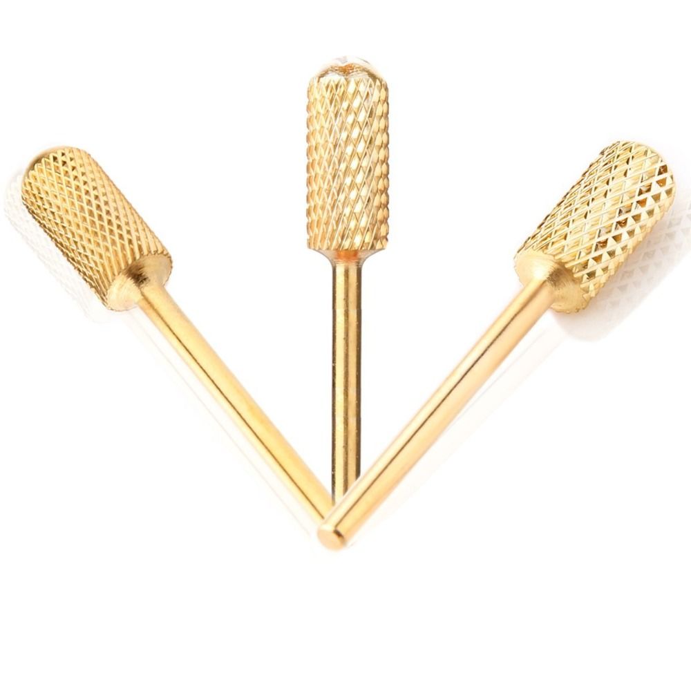 Electric File Bits Gold, Rounded Grov Grit