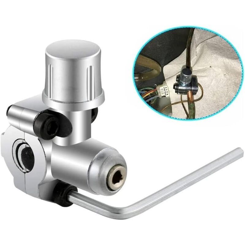 2x BPV-31 Bullet Piercing Valves Air Conditioning 1/4 5/16 3/8 Pipe