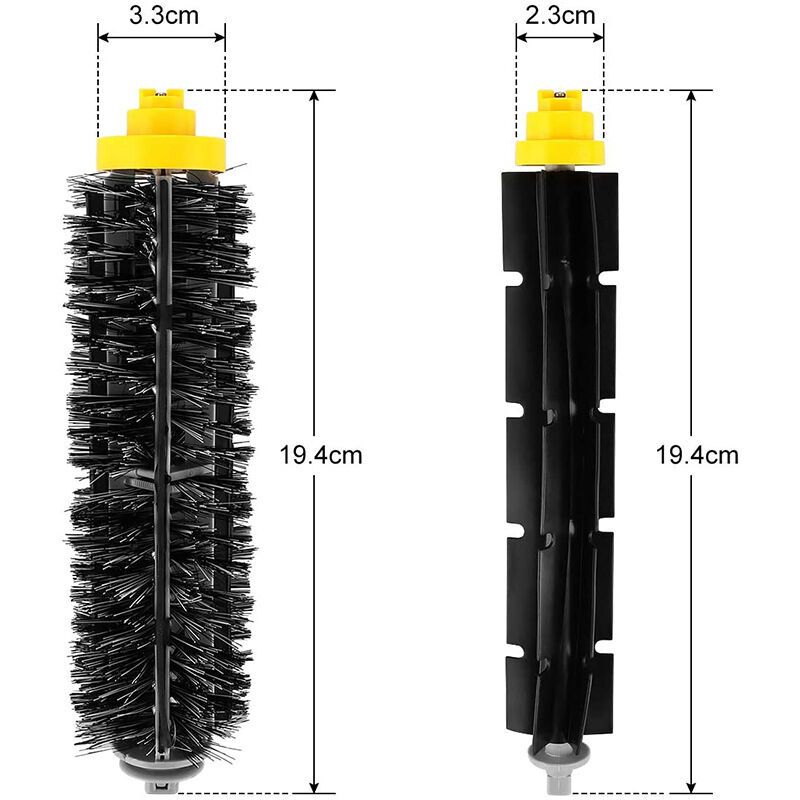 2x Roller Brushes for iRobot Roomba 600 700 Series 620 630 650 680 690