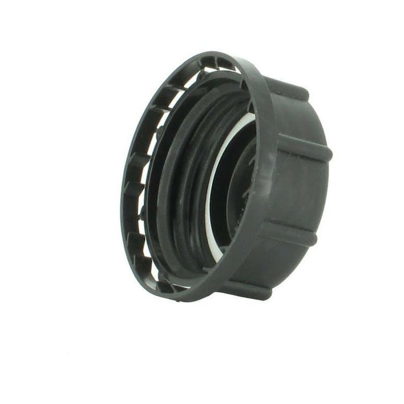 2x IBC Water Tank Valve Caps S60x6 Solid End Cap 60mm Fitting
