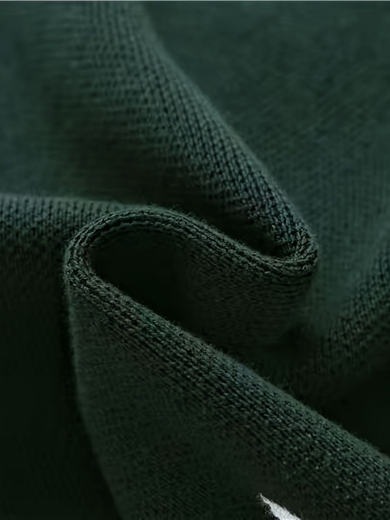 BX0004-DARK 100% Cotton Kids V-Neck Argyle Sweater Vest, Boys and Girls School Uniform Knitwear, Dark Green, Size 110