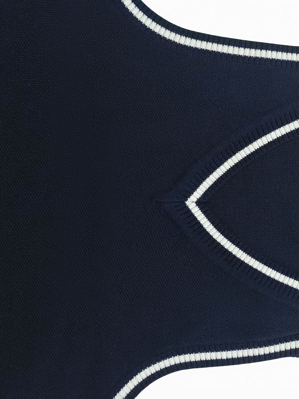 BX0012-NAVY 100% Cotton Kids V-Neck Argyle Sweater Vest, Boys and Girls Knitwear, Navy Blue, Size 110