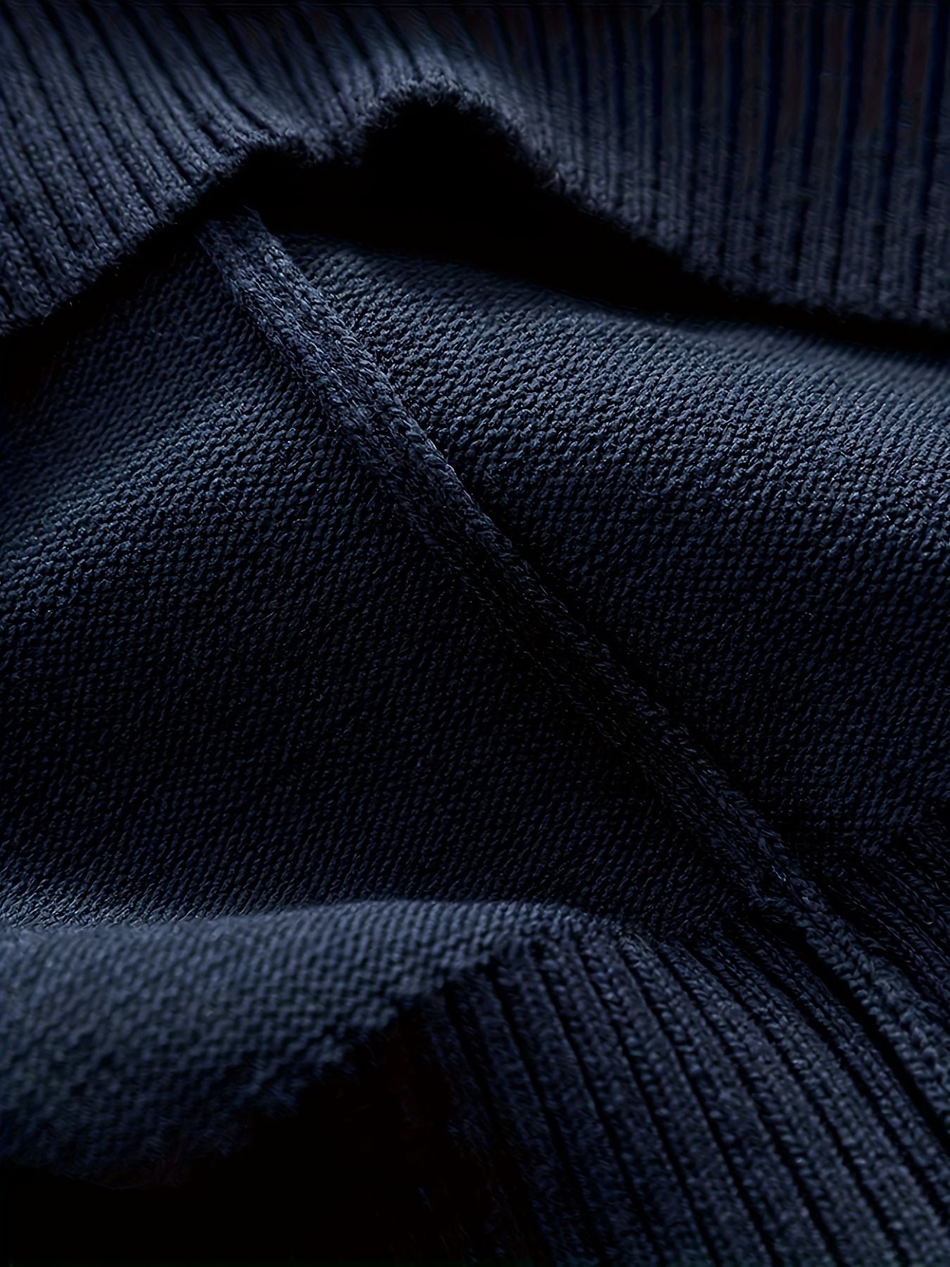 SW004 100% Cotton Kids V-Neck Striped Sweater Vest, Boys and Girls School Uniform Knitwear, Navy Blue, Size 120