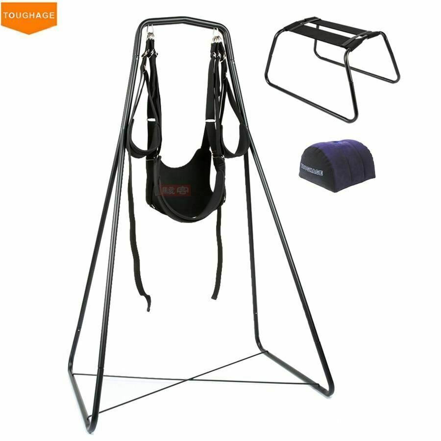House Of Dasein Swing With Frame Inflatable Sex Pillow Hanging Love Chair