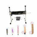 House Of Dasein F6 Premium Sex Machine With Big Dildo Multi Speed Love Masturbation - Black