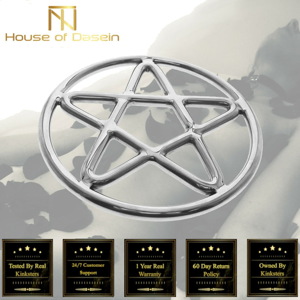 House Of Dasein Stainless Steel Star Shibari Bondage Suspension Ring Bdsm Toys