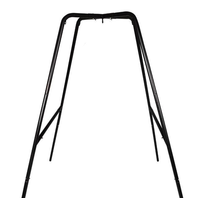 House Of Dasein Faux Leather Love Hammock Swing Bondage Sex Furniture Bdsm - Black - Metal Frame Only