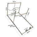 House Of Dasein The Tempest Pro Pack Bdsm Stainless Steel Bondage Frame Sex Furniture - Pro Pack