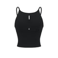 House Of Dasein Hollow Vest Lingerie For Women - Black - L