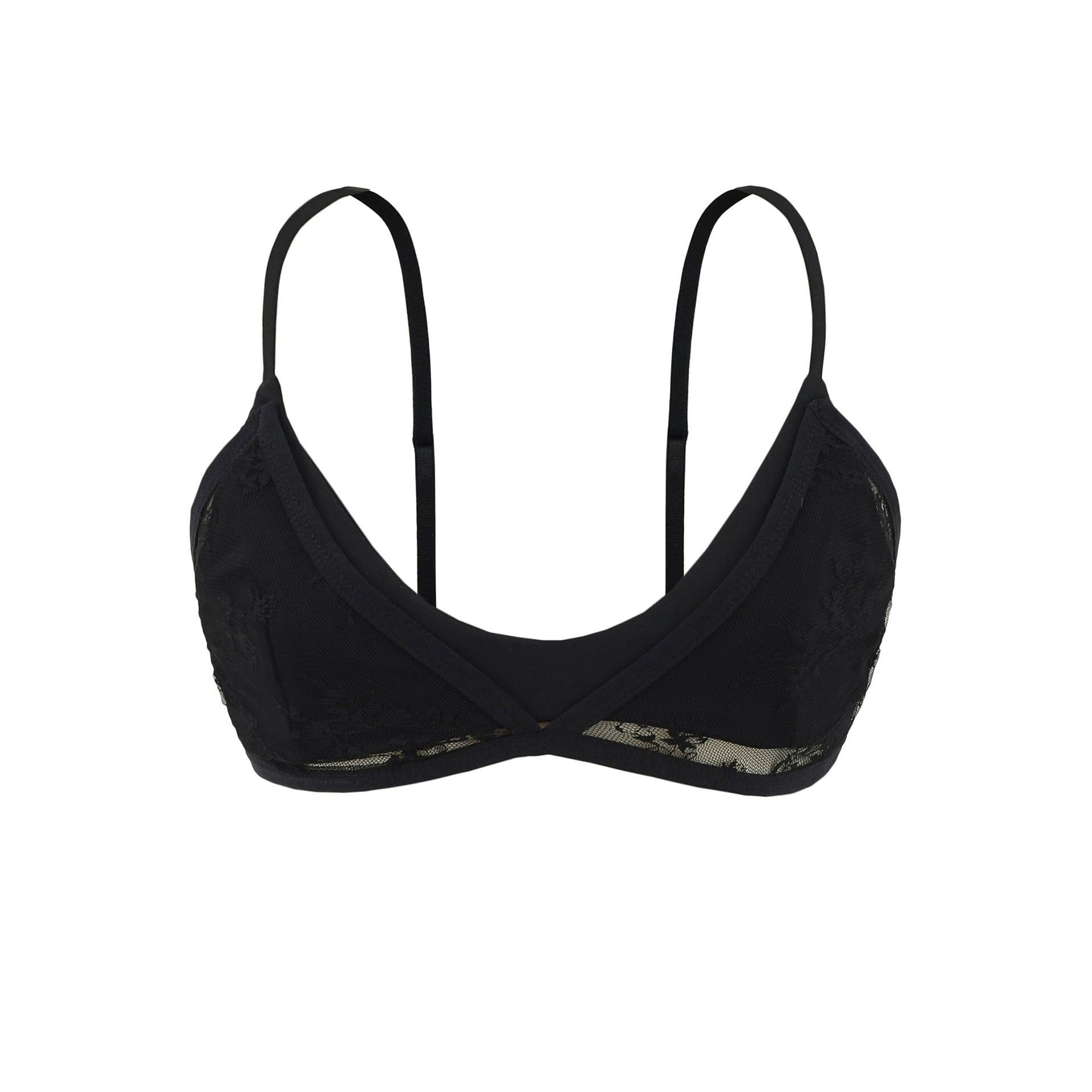 House Of Dasein Lace Back Thin Design For Women - Black - S