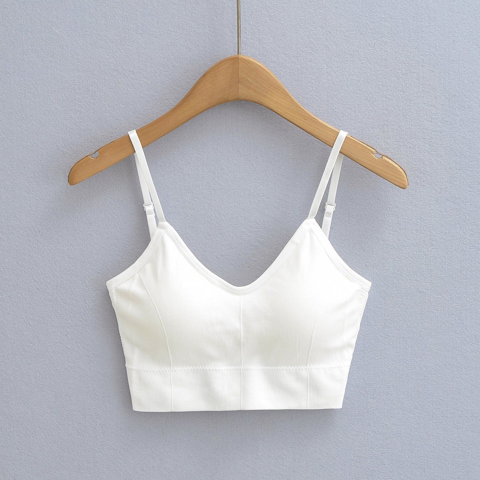 House Of Dasein Integrated Bra With Breast Pad For Women - White