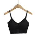 House Of Dasein Integrated Bra With Breast Pad For Women - Black
