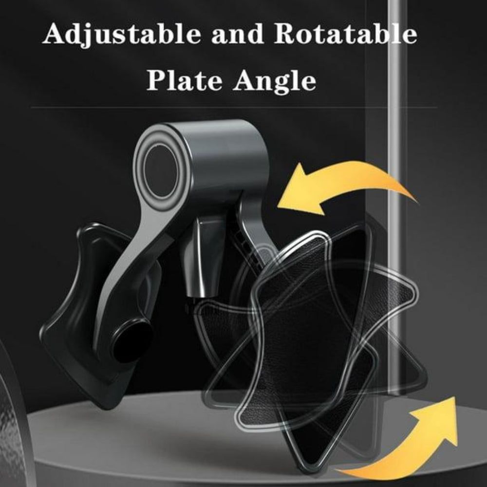 2 In 1 Black Kegel Trainer For Glute Lifting & Leg Toning Adjustable Resistance & 360A Rotating Baffles For Postpartum Recovery & Pelvic Health - Black