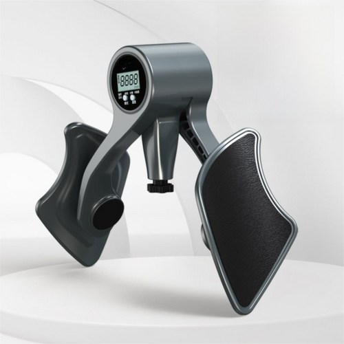 2 In 1 Black Kegel Trainer For Glute Lifting & Leg Toning Adjustable Resistance & 360A Rotating Baffles For Postpartum Recovery & Pelvic Health - Black
