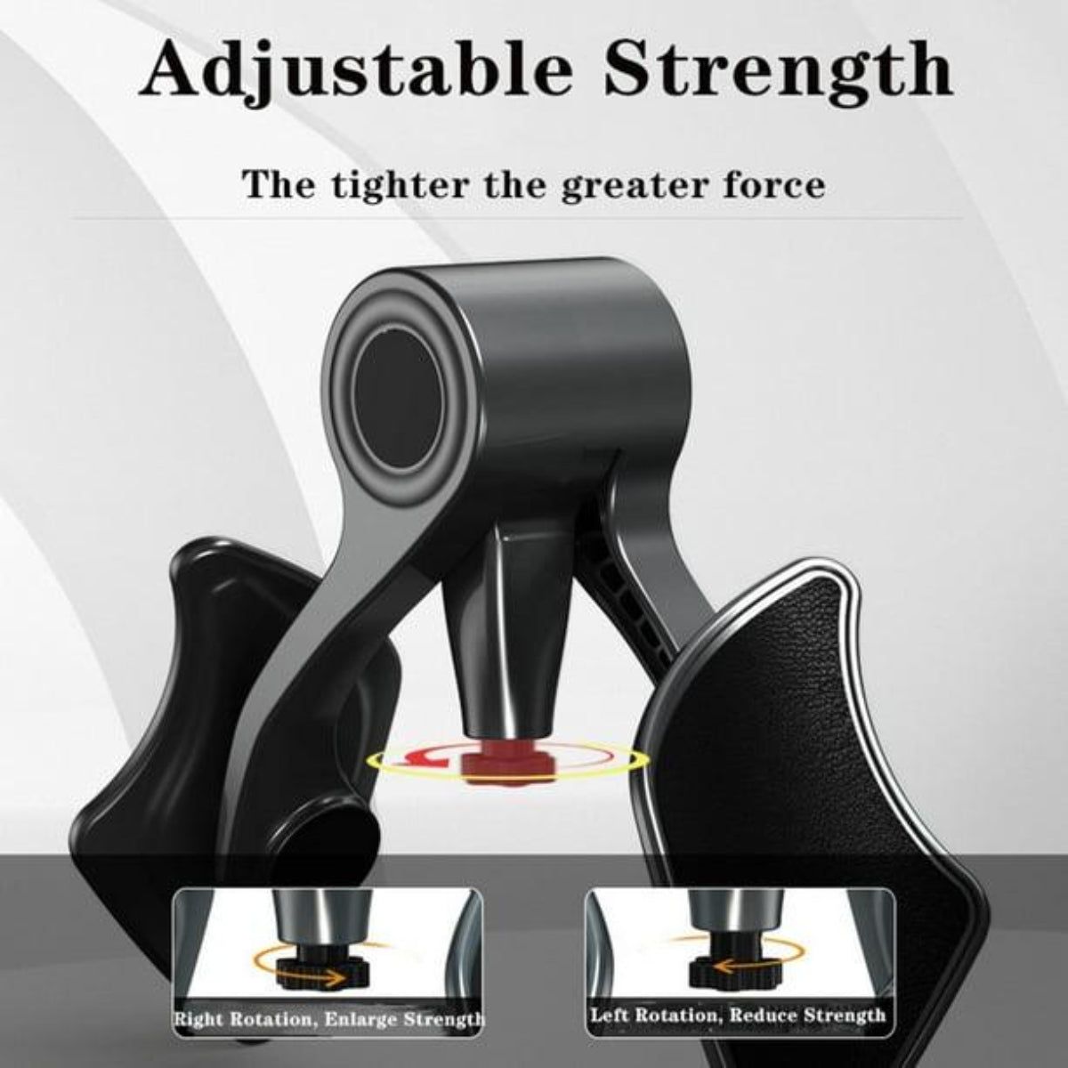 2 In 1 Black Kegel Trainer For Glute Lifting & Leg Toning Adjustable Resistance & 360A Rotating Baffles For Postpartum Recovery & Pelvic Health - Black