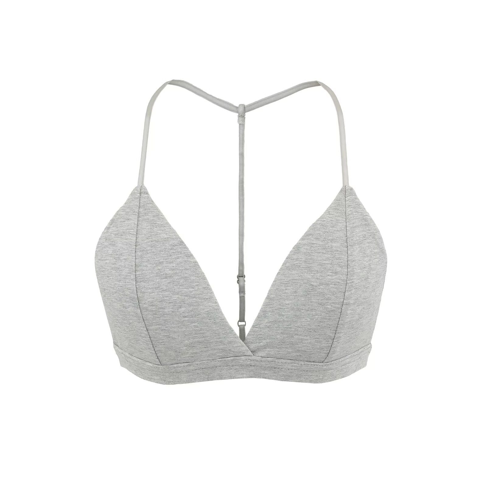 House Of Dasein Female Strapless Top Wireless Free Design - Light Gray - L