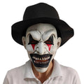 House Of Dasein Halloween Horror Soul Breaking Clown Hat Death Headset Makeup Ball Cosplay Mask - With Hood