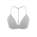 House Of Dasein Female Strapless Top Wireless Free Design - Light Gray - S