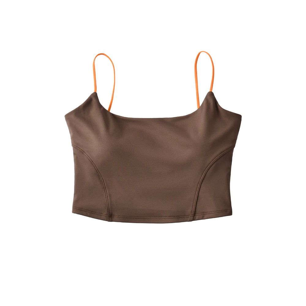 House Of Dasein Removable Strapless Sling With Chest Cushion - Khaki - L