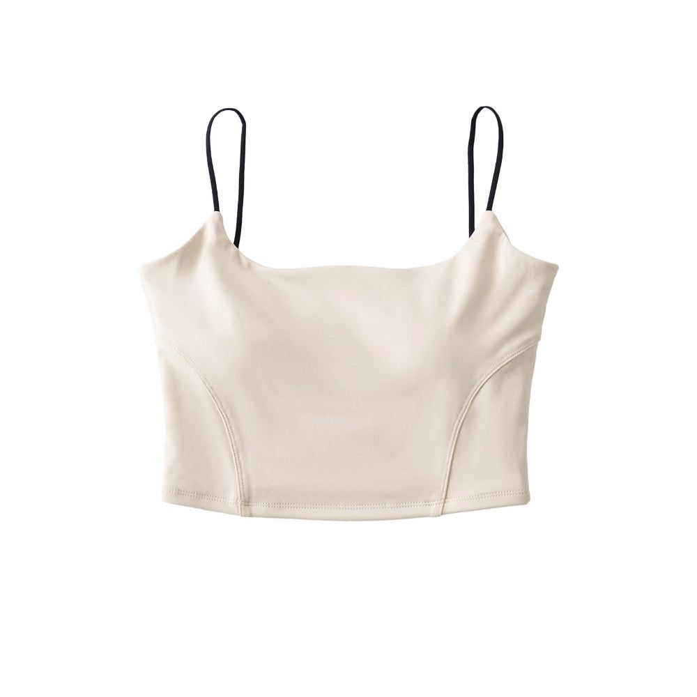 House Of Dasein Removable Strapless Sling With Chest Cushion - Apricot - L